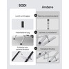 SODI Laptop Stand, Foldable Laptop Stand, Hand Size Folded, Portable