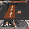 MIROZO Back Seat Extender for Dogs, 600D Heavy Durable Car
