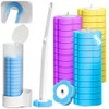 OUARTV Juego de Cepillo de Inodoro Desechable 36pcs, 36 Cabezales