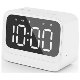 Denver EC-53W Quartz Alarm clock White Alarm times 2