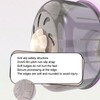 Silent Hamster Exercise Wheel Detachable Prevent Slip Quiet Hamster Running