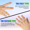 GHORTHOUD 6 Pcs Finger Splints - Finger Splint Kit for