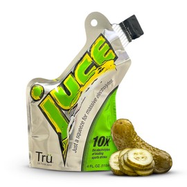 Juce Organic Pickle Juice Ultra Strength Shot 4 Oz. Pouch (24 Pack) - Muscle Cramp Relief, 10X Electrolytes, Hydration, Gluten Free, Caffeine Free, Natural Electrolytes, No Sugar, Zero Calories, No Preservatives, No Additives