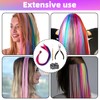 keyxer 50 Piece Kit Extension de Cheveux Colours, Extension Cheveux