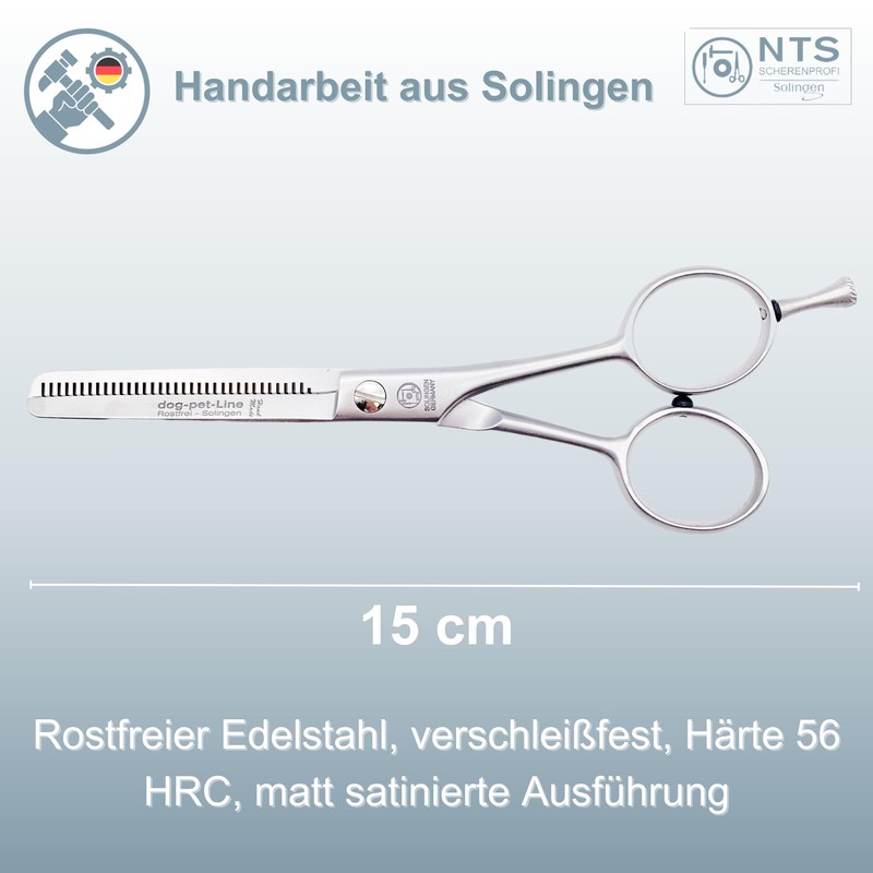 NTS-Solingen Dog Scissors / Grooming Scissors - Dog Pet Line