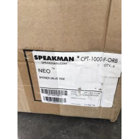 Speakman CPT-1000-P-ORB Neo Pressure Balance Shower Valve Trim Oil Rubbed Bronze
