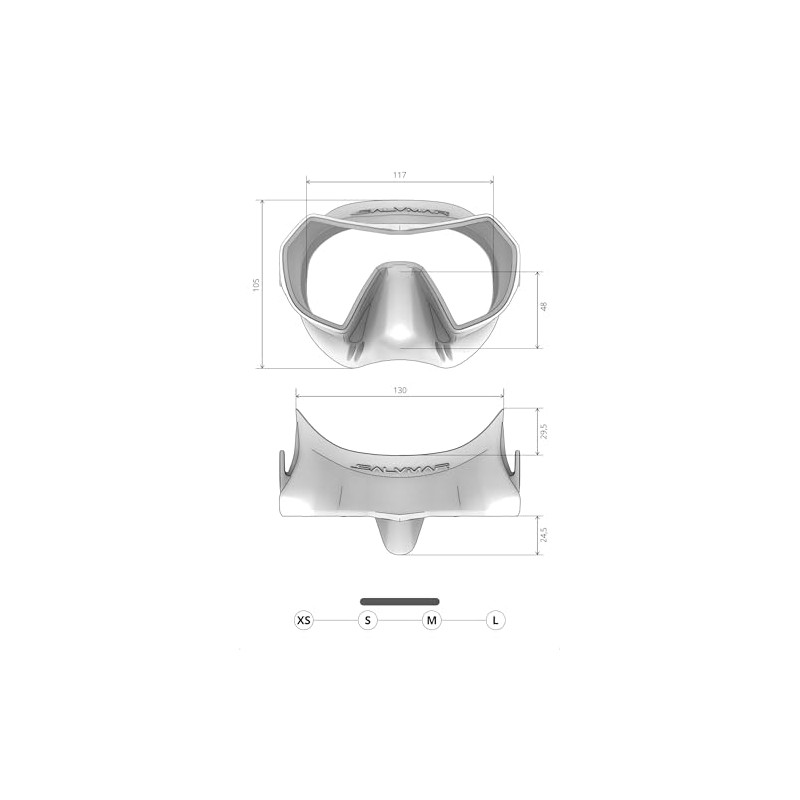 SALVIMAR Endless Unisex Adult Mask