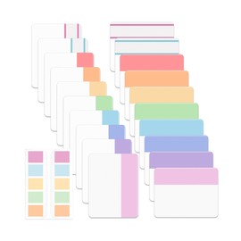 Mr. Pen- Sticky Index Tabs, 500 Pcs, 21 Sets, Colorful Sticky Tabs for Notebooks, Page Markers, Page Tabs for Binders, Page Tabs Sticky Tabs for Books, Notebook Tabs, Book Sticky Tabs for Notebooks