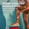 Gillette Venus ComfortGlide Disposable Razors for Women, 2 Count, White