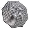 Galleria-Houndstooth Auto-Open/Close Large Portable Rain Folding Umbrella