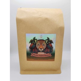 Strong and Bold Mexican Coffee Beans | Expressive Brew Jaguar Beans| Whole Bean Coffee | 12oz net weight | Medium Roast