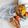 Pure Sage Reusable Grocery Bag - Stylish Shopping Bag for