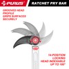 PURUS 18-Inch indexing Pry Bar,Heavy Duty 14-Position Adjustable Angle-Pry Bar