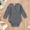 Newborn Infant Baby Boy Clothes Long Sleeve Rompers Jumpsuit Unisex
