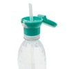 Sunup Straw Cap for PET Bottles, Mint Green, Straight 1.6