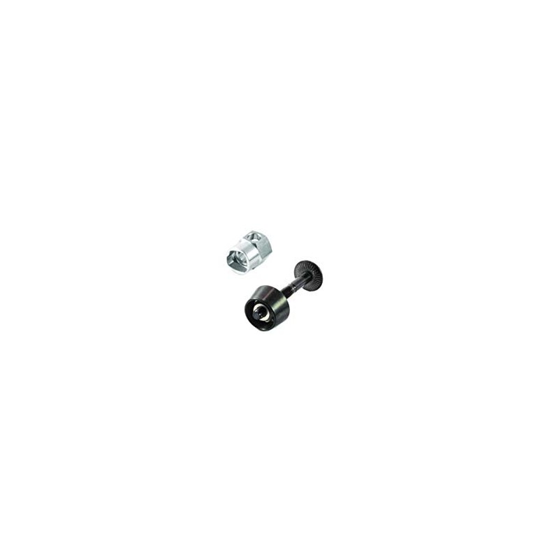 Pitlock Set 06 33 mm Black Bicycle
