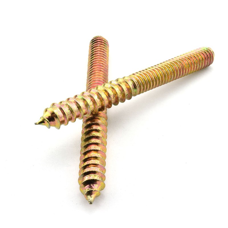 8 Pack 5/16-18 x 3 Inch Hanger Bolts Double Headed