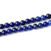 108 Mala Beads Lapis Lazuli Necklace Lotus Charm Prayer Meditation