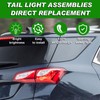 Lochnchn Halogen Tail Light Assembly Compatible with Chevy Equinox 2018