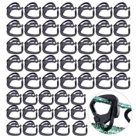 UtySty 50 Pack Shade Cloth Clips Sunshade Clip Lock Grip Net Hooks Plastic Fasten Hang Fixator Clasp Buckle for Greenhouse Shading Agriculture Outdoor Sun Screen Curtain Courtyard Balcony Flower