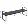Expandable Cabinet Shelf Organizer Adjustable Metal Spice Rack Stackable Freestanding