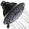 BRIGHT SHOWERS High Pressure Rain Shower Head, Fixed Shower Head