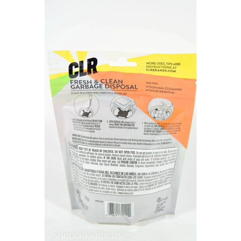 CLR 1 CLR Fresh & Clean Garbage Disposal FRESH SCENT