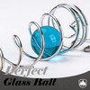 2PCS Gazing Ball Spiral Tail Wind Spinner Stabilizer, Raisaplin 4.5