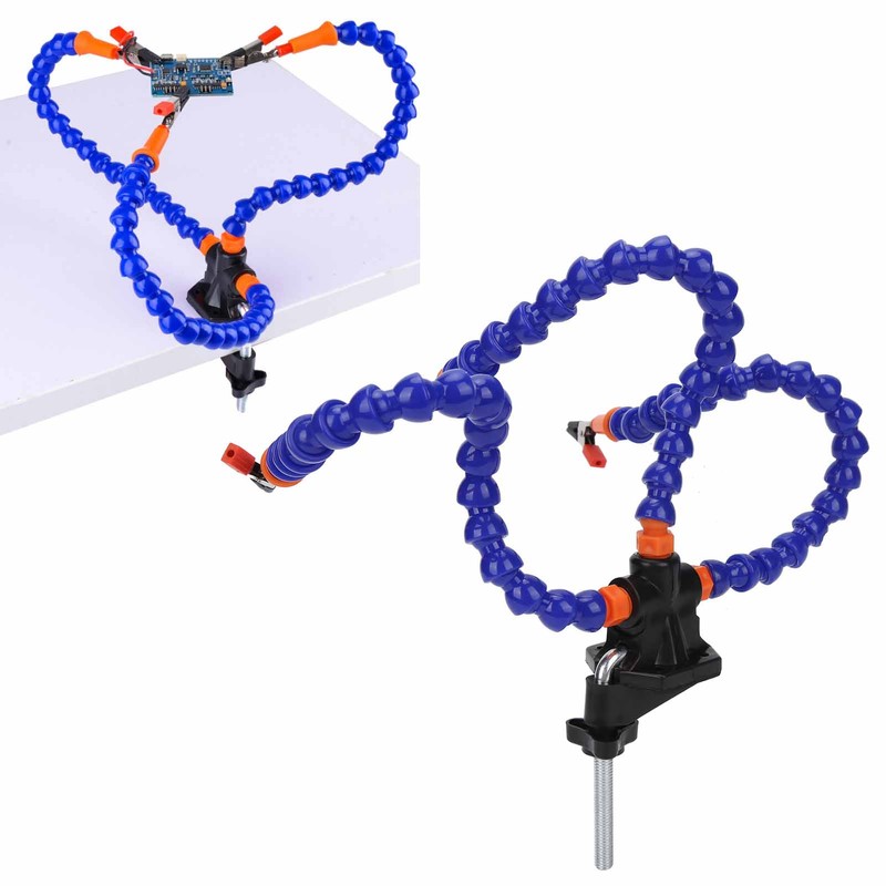 Arm Soldering Tools 3 Flexible Helping Hand Clamp with Aluminum