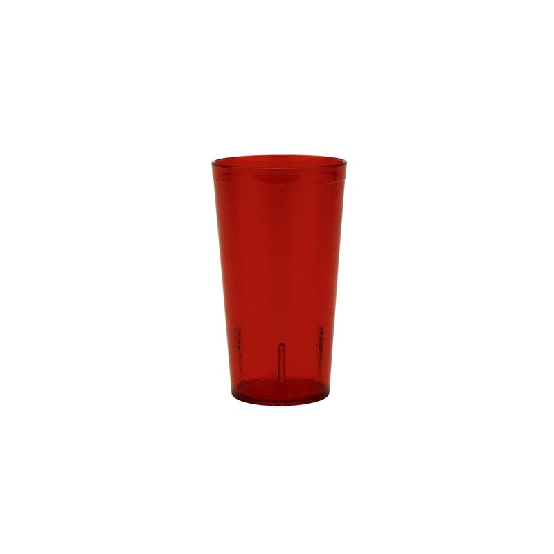 G.E.T. Enterprises 6616-1-R-EC, Red 16 oz. Plastic Tumblers (Pack of