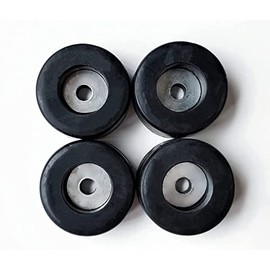 Anti Vibration Foot Pad Isolator Rubber Bumper for Many Compressors, Generators, Sound Machine, Power Amplifie,Instrument, Furniture Ect