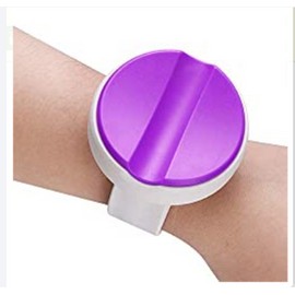 Wrist Pin Holder Purple Magnetic Lightweight Easy Use Sewing Supplies for Patchwork Quilting