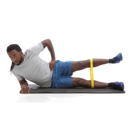 Sveltus Unisex Adult Latex Band (Set of 4, Black, Yellow, Green, Blue