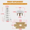 905-052 765 Check Valve Assembly Repair Kit Fit for Febco