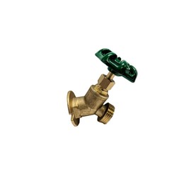 Libra Supply 3/4'', 3/4 inch, 3/4-inch No-Kink Flanged Sillcock Female Hose Bibb, FIP x GHT, (Click in for more size options), Commercial Grade Copper Fitting
