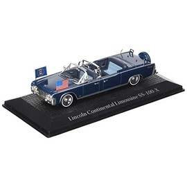 Norev PRO10415 Lincoln Continental Saloon SS-100-X 1963 1/43 Scale Blue