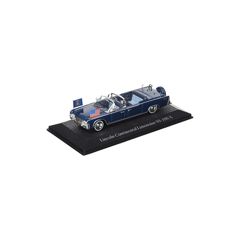 Norev PRO10415 Lincoln Continental Saloon SS-100-X 1963 1/43 Scale Blue