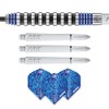 Winmau Advance 500 Series Tungsten Blue 24 Gram Steeltip Darts