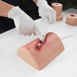 MEDTACEDU Thigh Wound Packing Trainer, Stop The Bleed Tourniquet Training Kit, Bleed Control Kit for Medical Classes