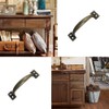 JINXM 10 Pcs Furniture Handles Door Handle Spacing Rustic Zinc