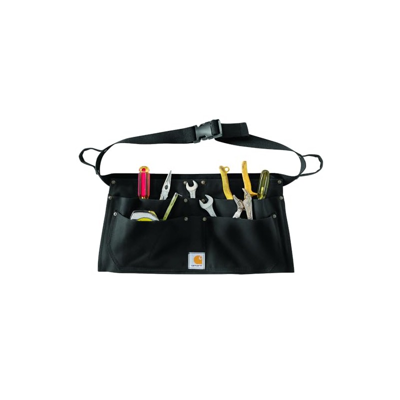 Carhartt Men's Firm Duck Waist Apron, Black, X-Large