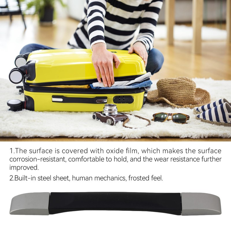 SHANOER Luggage Handle Replacement Part Suitcase Pull Handle 15.5 cm