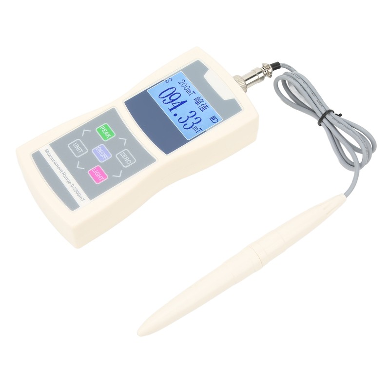 Surface Magnetic Field Detector High Accuracy Handheld Gauss Meter Digital