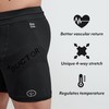 iGD Men's Compression + Ductor Shorts V2 L Black