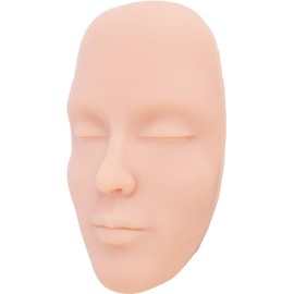 Maniquí de Práctica 5D en Silicona para Microblading y Tatuaje Cosmético, Piel Gruesa Ideal para Técnicas de Delineado de Cejas, Labios y Ojos, Herramienta Esencial para Entrenamiento en Maquillaje Permanente