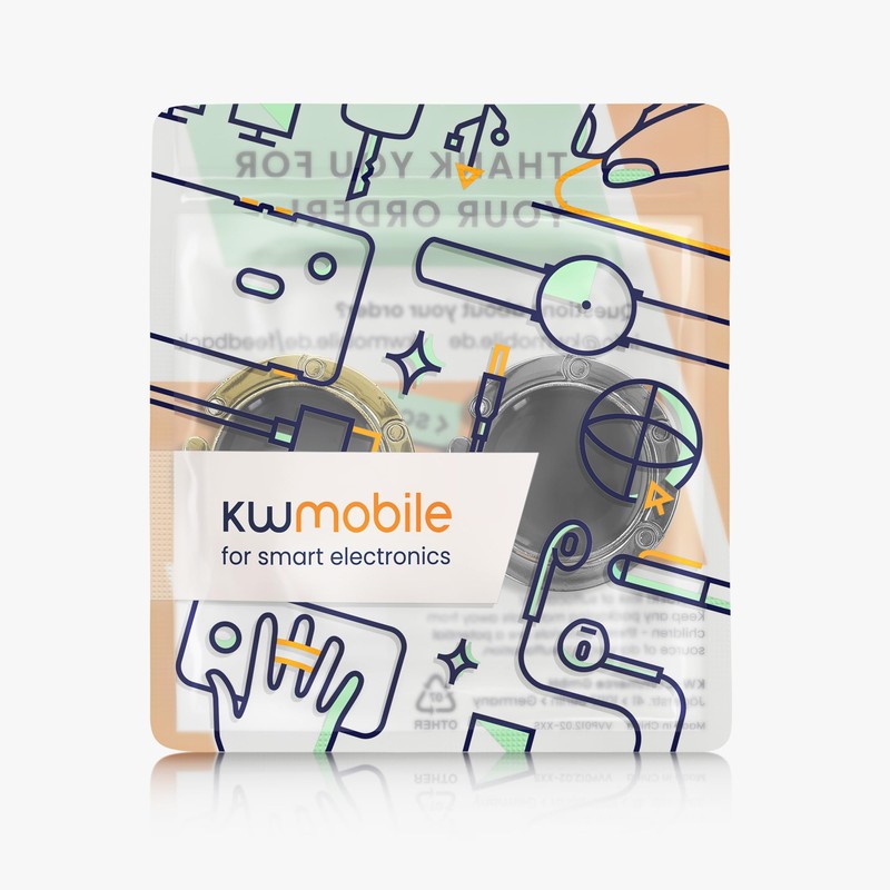kwmobile Bag Holder for Table - 2 x Foldable Non-Slip