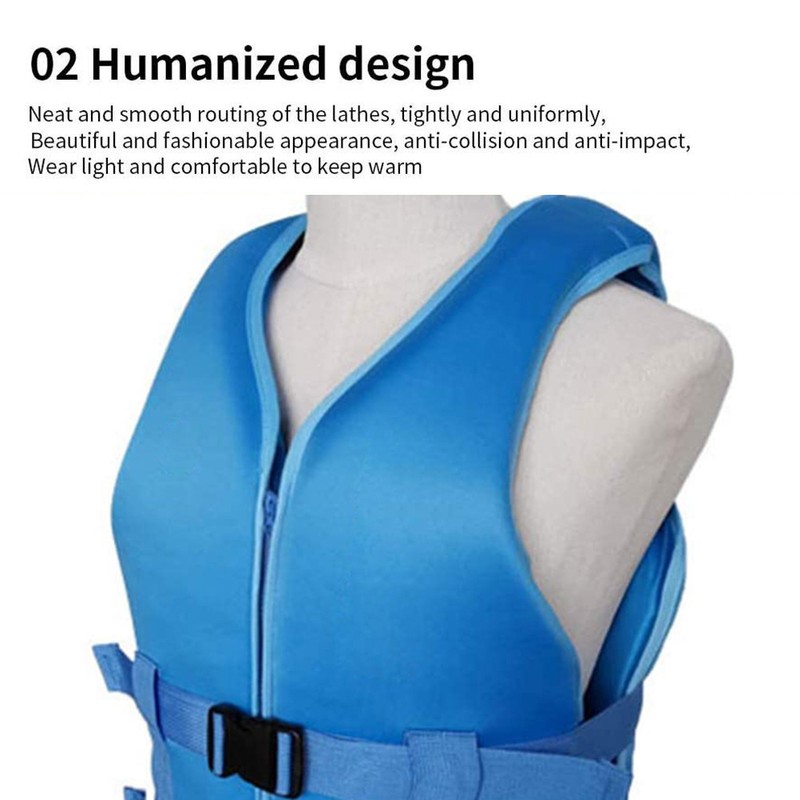 Summer Life Jacket Adult Buoyancy Vest Children Diving Training Breathable