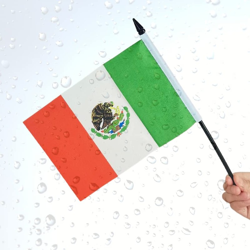 US American & Mexico Friendship Table Flag, American & Mexico