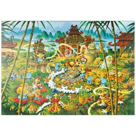 MyPuzzle Peking Duck - Michael Ryba - Cartoon Classics - Premium 1000 Piece Puzzle - MyPuzzle Special Collection by Heye Puzzle