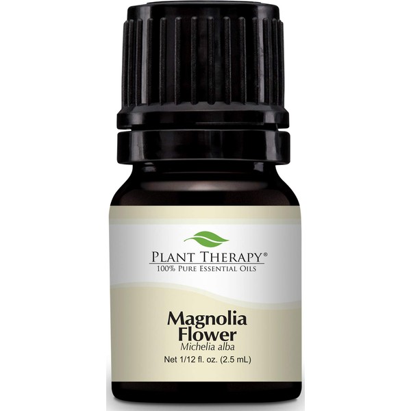 Plant Therapy Magnolia Flower Essential Oil 2.5 mL (1/12 oz) 100% Pure, Undiluted, Therapeutic Grade